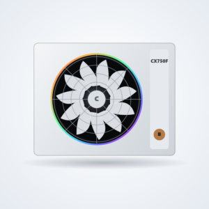 Corsair CX750F RGB 750 W 80 PLUS Bronze