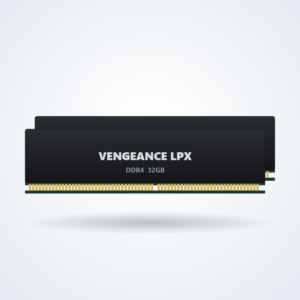 Corsair Vengeance LPX 64 GB (2×32 GB) DDR4-3200